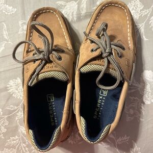 Sperry Light Brown Boat Shoes